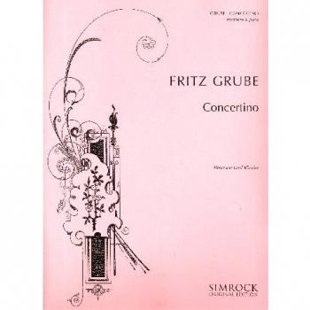 Concertino in e flat major for trombone and piano trombone