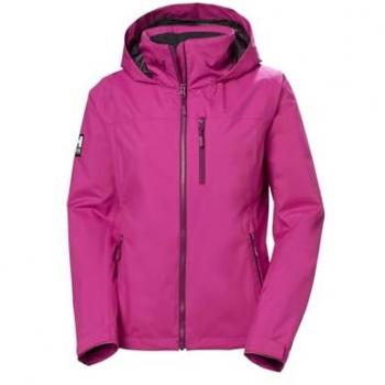 Helly Hansen Women's Crew Hooded Midlayer Jacket 2.0 - Purple Magenta S