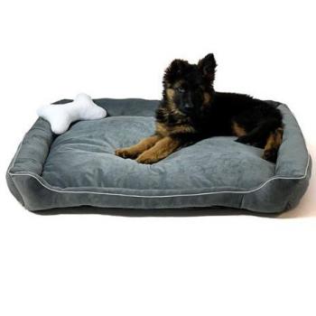 Cama para mascota Lux Lair 95 x 70 x 9 cm gris