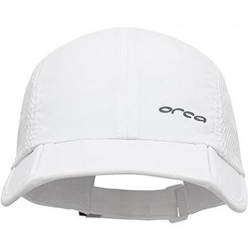 Gorra Orca Foldable Running Cap blanca - Tamaño S-M, 2023