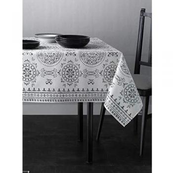 atenas home textile Mantel Textil Antimanchas con Doble Proteccion contra la Mancha - Modelo Argos