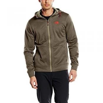 North Face Mittellegi Full Zip - Sudadera para hombre, color verde, talla M