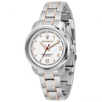 Reloj para Mujer, Colección Royale, Movimiento de Cuarzo, Solo Tiempo, con Fecha, en Acero y PVD Oro Rosa - R8853137504