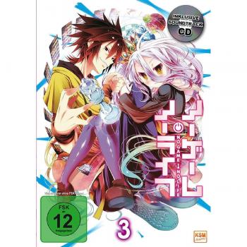 No Game No Life - Episode 09-12 & Soundtrack CD Vol.3 [Limited Edition]