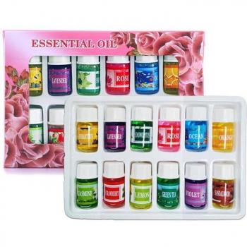 Set de regalo de aceites esenciales solubles en agua, 12 Uds., para humidificador y lámpara de aromaterapia: fresa, violeta y océano