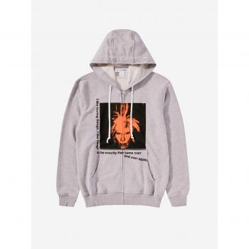 COMME DES GARCONS SHIRT Andy Warhol Hoodie Grey L Men