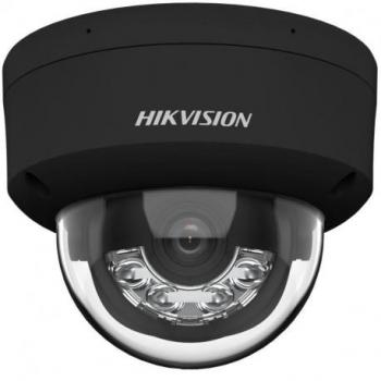 Cámara de Vigilancia Hikvision 4K ColorVu Dome 8MP con Luz Híbrida y Visión Nocturna de 30 metros