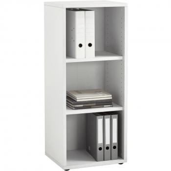 Estantería con 3 compartimentos blanca 47,1x39,9x112,5 cm FMD