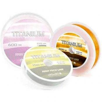 Asari - Titanium Monofilament 300, Color Naranja, Talla 0.500 mm