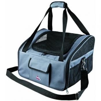 Asiento Coche, Poliéster, 44×30×38 cm, Gris/Ng