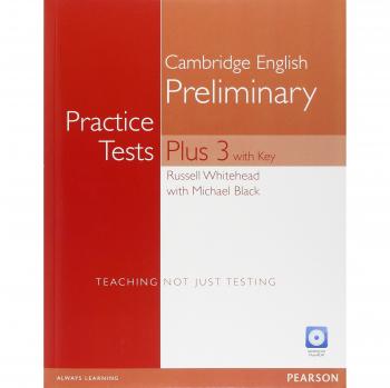 Practice Tests Plus PET 3 with Key and Multi-ROM/Audio CD Pack: Vol. 3 - 9781292159577