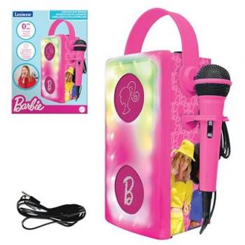 Altavoz Bluetooth® Barbie Potente con Micrófono y Efectos Luminosos
