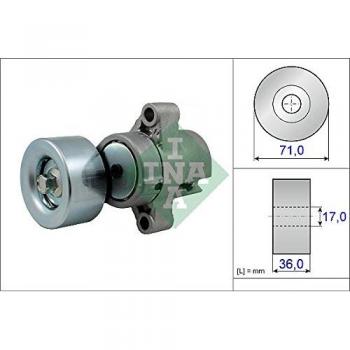 Brazo tensor correa poli V INA 534 0453 10 para Mazda 6 Break y 6 de 5 puertas