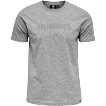 Camiseta de Manga Corta Hummel Legacy Gris - Talla M