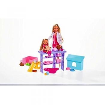 Simba- Steffi Love-Animal World Muñeca con Accesorios, Multicolor