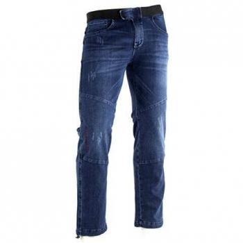 Jeanstrack Turia Jeans Pantalón de Escalada, Hombre, Jean, M