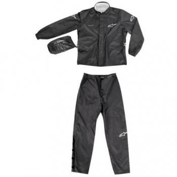3264512 10 L - Alpinestars Quick Seal Out Motorcycle Jacket & Trousers L Black