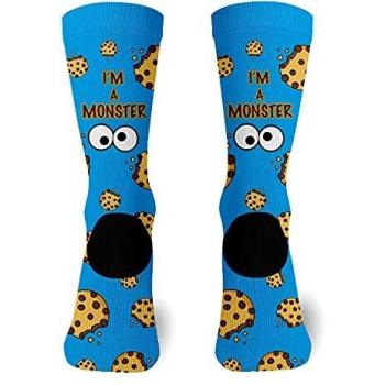 La Cosa Tiene Tela Calcetines Deportivos Transpirables, Termoregulador, Divertidos, Unisex, para deporte interior y exterior, ciclismo, crossfit, gimnasio, running, montaña.