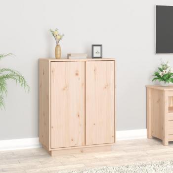 Aparador de madera maciza de pino 60x35x80 cm - Mueble de Almacenaje de Salón, Buffet para salón, Armario Auxiliar, Armario de Almacenamiento