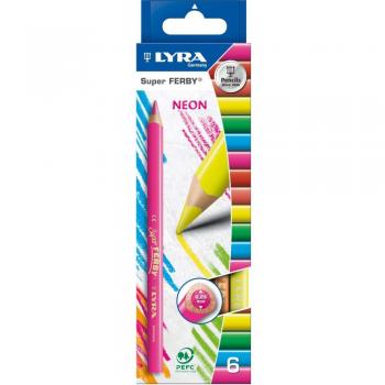 Lápices de Colores Lyra Super Ferby Neon
