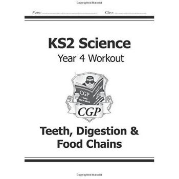 Libro de Ejercicios de Ciencias KS2 Año 4: Dientes, Digestión y Cadenas Alimentarias