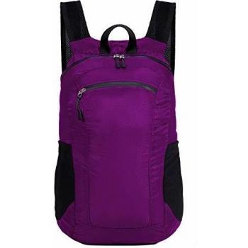Mochila de senderismo plegable ultra liviana pequeña, NEEKFOX Mochila de senderismo resistente al agua, Hombres Mujeres Niños Mochila de viaje para deportes al aire libre Camping Ciclismo a pie - 18L