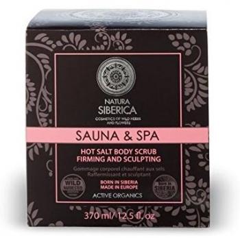 Natura Siberica Exfoliante Caliente Corporal a Base de Sal Anticelulítico - 370 ml