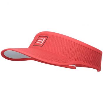 Visera Compressport Rosa para Running - Unica, ligera, transpirable, ajuste cómodo, diseño aerodinámico
