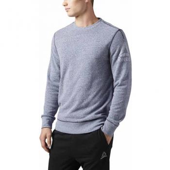 Reebok EL Prime Group Crew Sudadera, Hombre, Azul
