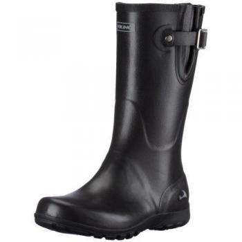 Viking IRIS NATURKAUTSCHUK GUMMISTIEFEL 1-20120-77 - Botas para niña, color negro, talla 28