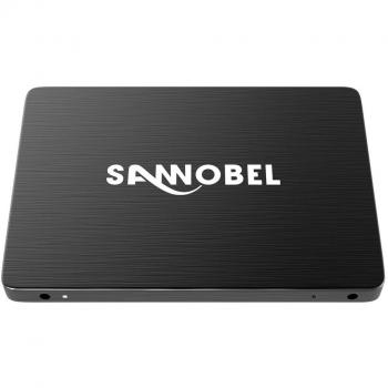 SANNOBEL 3D TLC NAND Disco duro sólido interno SSD 512GB 2.5 pulgadas SATA III de Lectura 550 MB/s de Escritura 470 MB/s Para Desktop / Laptop / Notebook