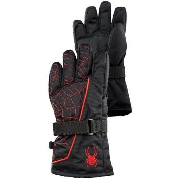 Spyder Guantes Mini Overweb Black Volc L Junior