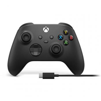 Microsoft Xbox Wireless Controller + USB-C Cable Negro