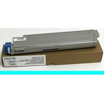 OKI 43837131 Cartucho de Tóner Cian Original para C9655 Series, 22.000 Páginas