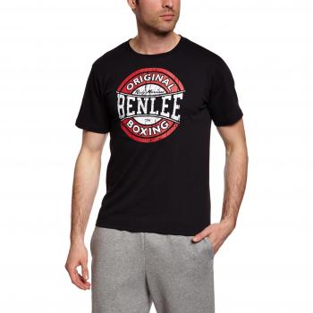 Benlee Rocky Marciano Boxing Logo, Camiseta de Manga Corta para Hombre, Negro, XX-Large ES
