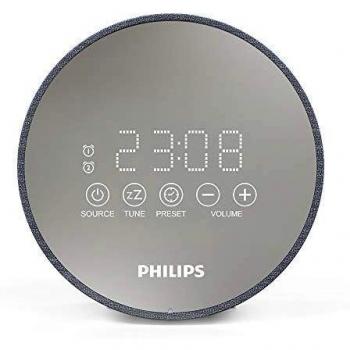 Philips radio despertador digital dr40212 sleep timer carga usb alarma dual