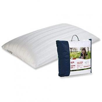 Almohada Élite Doble Funda Fibra Ergotex Multicapa 75 cm para Cama y Dormitorio