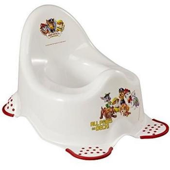 Orinal Infantil Paw Patrol - Blanco con Diseño Antideslizante para Niños de 18 Meses a 3 Años