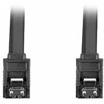 Cable SATA III LANBERG 6GB/S Hembra Hembra Clip Metal 0.5M Rojo