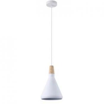 Lámpara de Techo Coral Blanca 1xE27 CRISTALRECORD