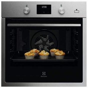 Horno Eléctrico Multifuncción Electrolux KODGS20TX 72 L Clase A Inox Antihuellas 60 cm SteamBake 2990 W