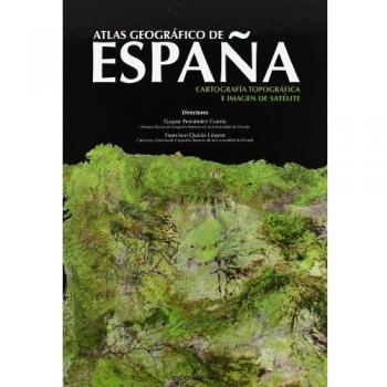 Atlas geográfico de España. Cartografía topográfica e imagen de satélite
