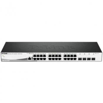 Switch D-Link DGS-1210-28/ME 24 Puertos Gigabit Ethernet, 4 Puertos SFP, Smart Managed, Capa 2+, Serie Metro Ethernet