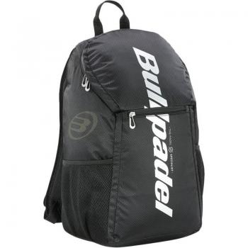 Mochila Bullpadel Performance BPP 22004 Negra y Plateada