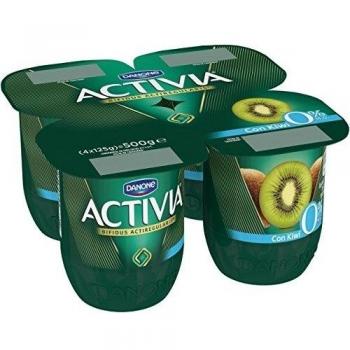 Activia con Kiwi 0% M.G. 4x120 g