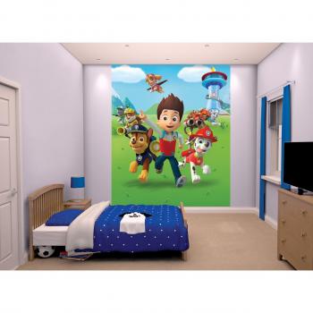 Walltastic  – Papel pintado, 2,43 m x 1,98 m, diseño de La Patrulla Canina