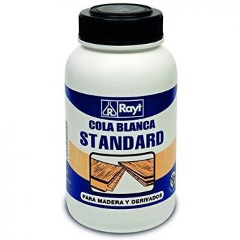 Rayt 429-07 Cola Blanca Standard múltiples usos: Madera, Papel, cartón, cerámica y Todo Tipo de Materiales porosos, 500 g