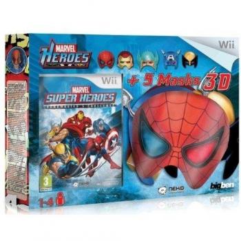 Marvel grand master challenge + 5 masques avec lunettes 3D intégrées [Importación francesa]