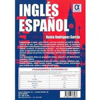 Inglés español Desplegable