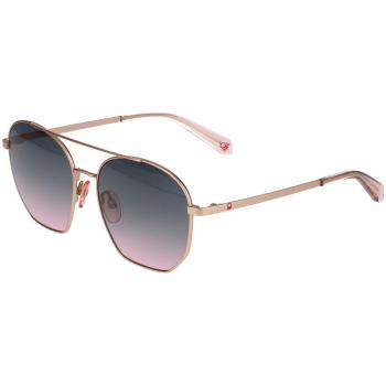 Anteojos de Sol United Colors of Benetton 7032 401 para Mujer Dorados con lentes de 55 mm